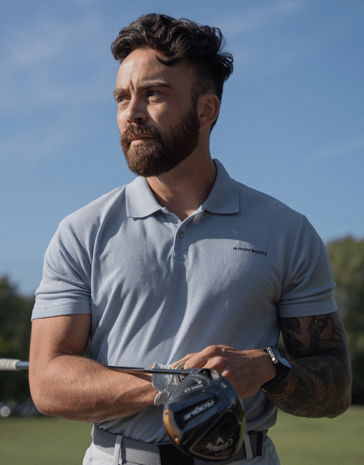 sustainable polo for golf