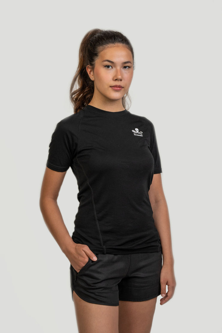 Iron Roots x Sea Shepherd Holz T-Shirt - Schwarz
