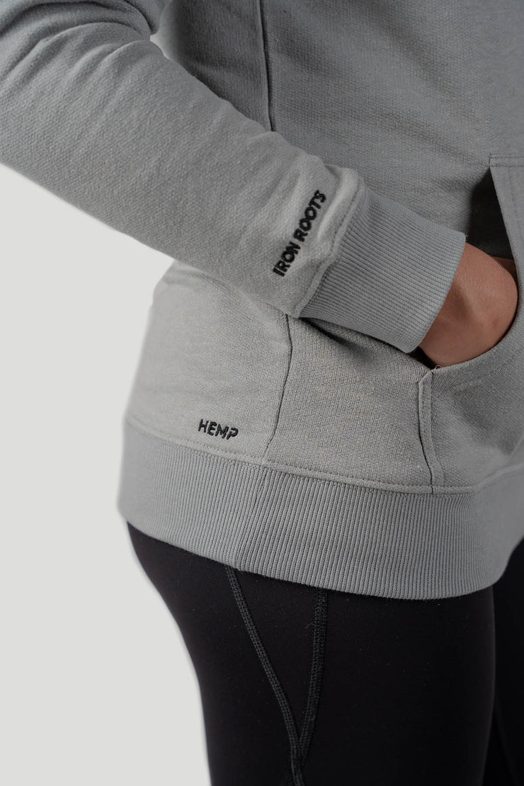 Sustainable sportswear hoodie for women
