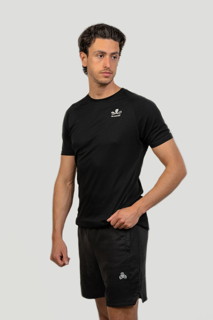 Iron Roots x Sea Shepherd Wood T-Shirt - Black