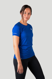 Iron Roots sustainable activewear cobalt blue